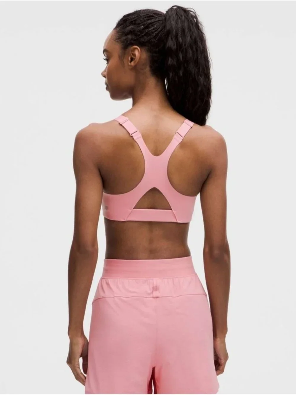 Lululemon Ultralu Square-Neck Workout Bra *Medium Support, B/C CupPink Tide